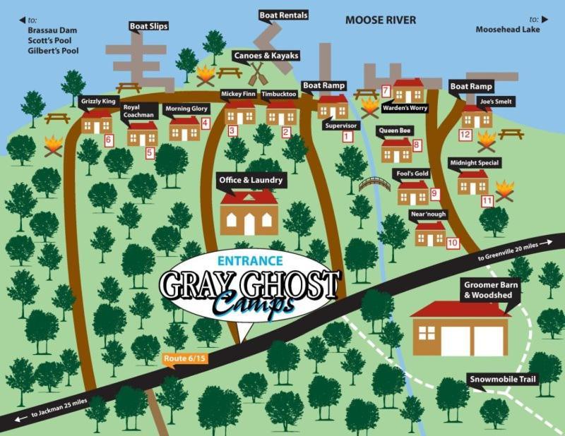 Gray Ghost Camps Hotel Rockwood Værelse billede